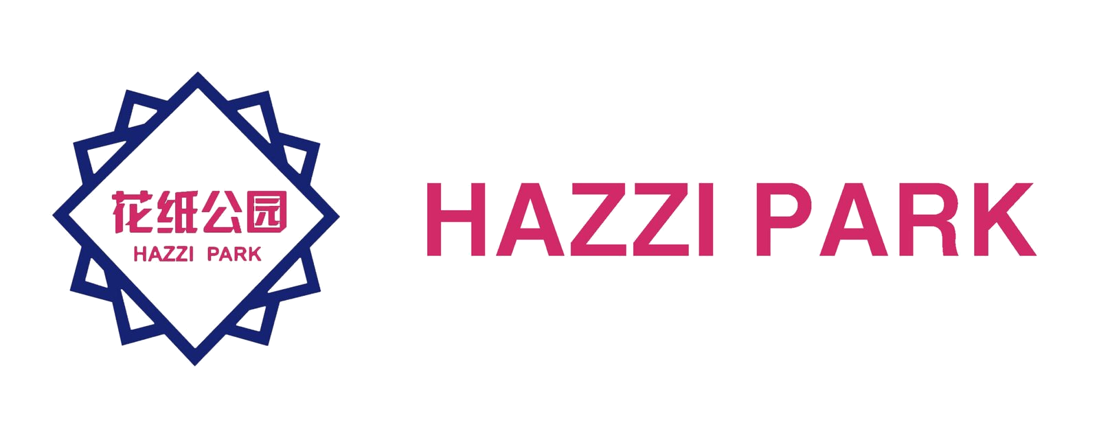 HAZZI PARK logo with transparent background