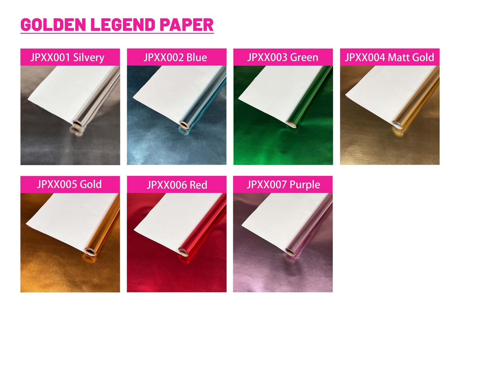 Golden Legend Paper