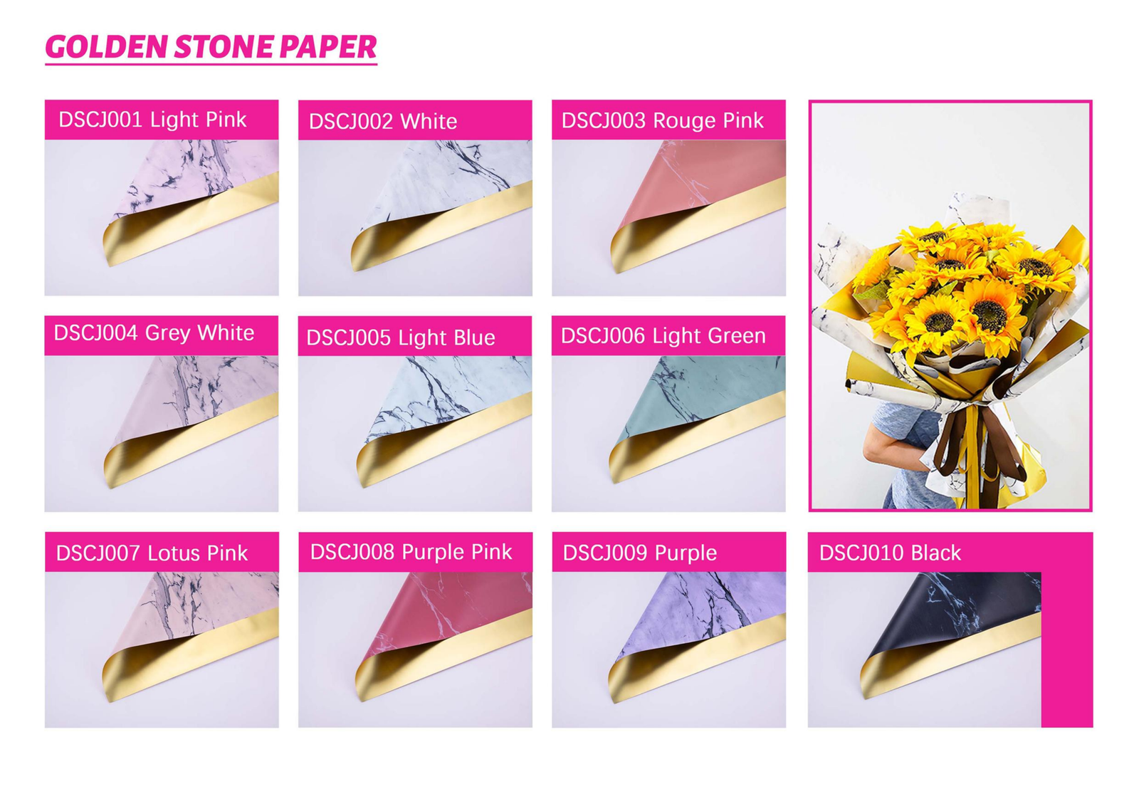 Golden Stone Paper