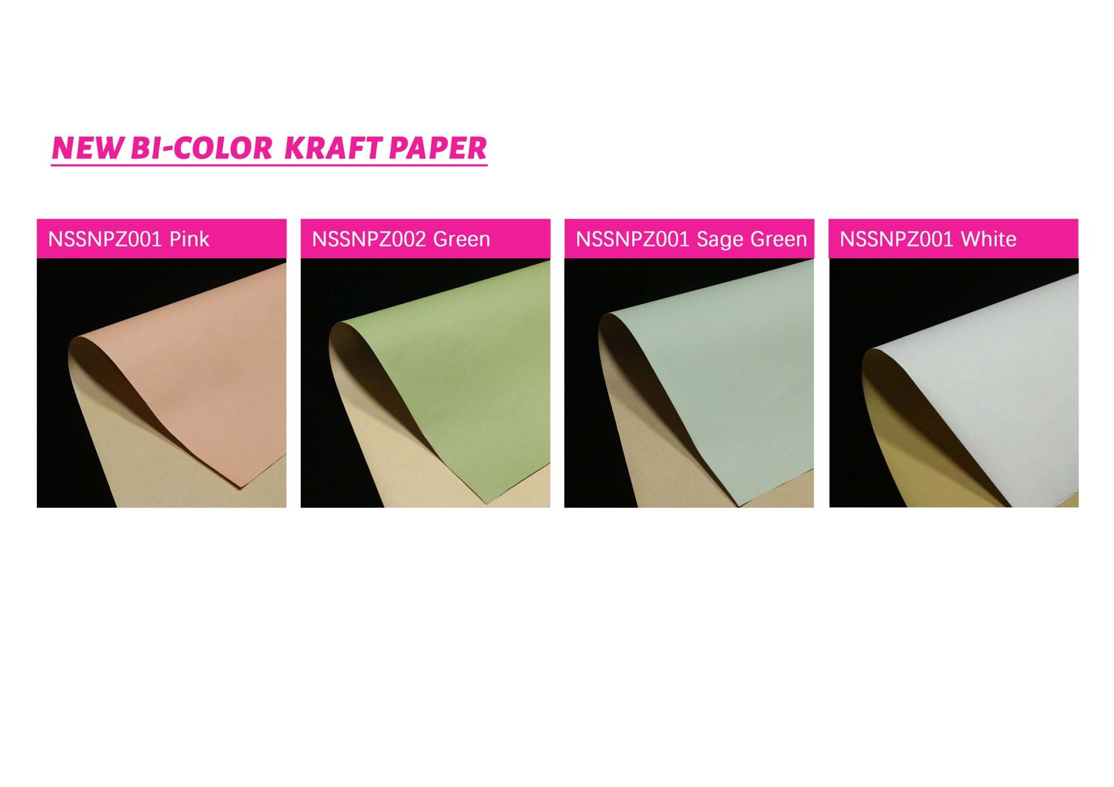 New Bi-Color Kraft Paper